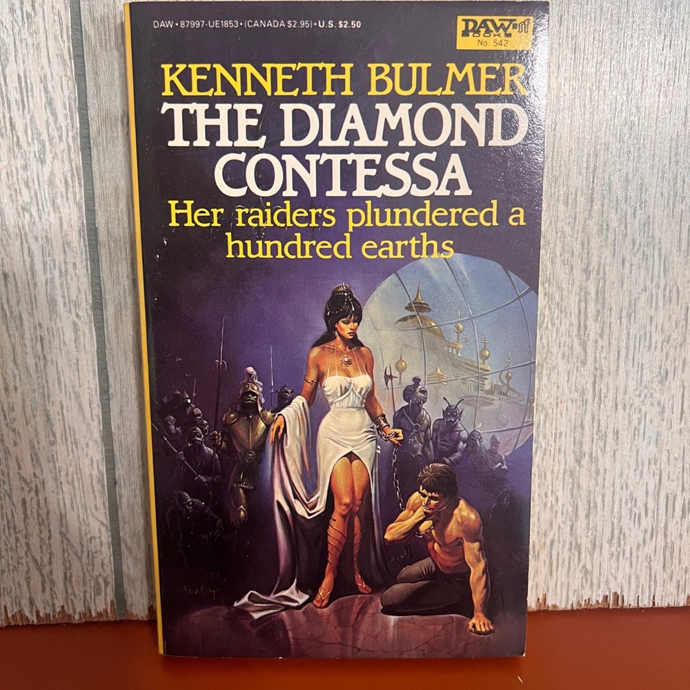 The Diamond Contessa Kenneth Bulmer DAW Books 1st Printing 1983 Sci-Fi Paperback